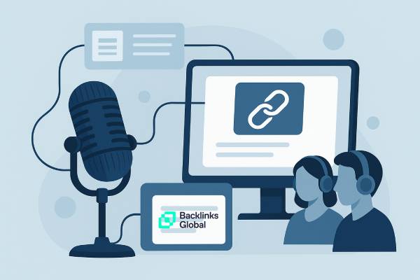 backlinks desde podcasts