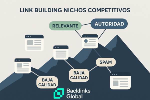 link building nichos competitivos