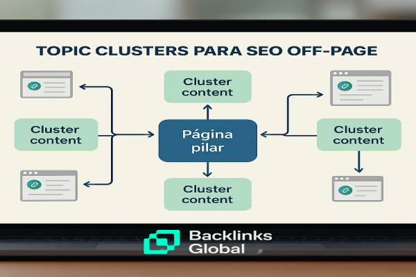 topic clusters para SEO off-page